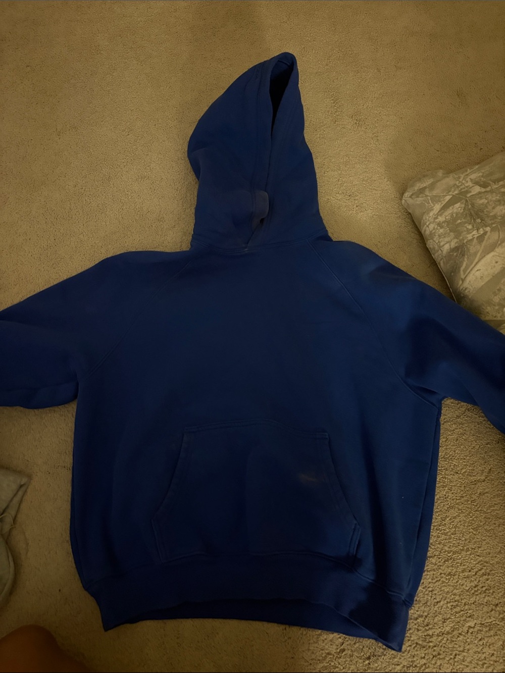 Aritzia Women's mega fit Jazz Blue Hoodie Sweatshirt
